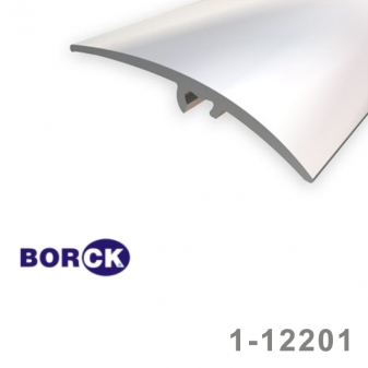 Hliníkový eloxovaný prahový pás BORCK 1-12201