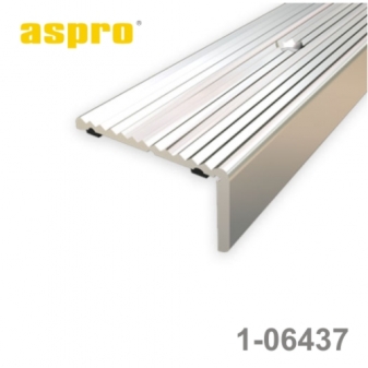 Hliníkový schodový uholníkový profil ASPRO 1-06437